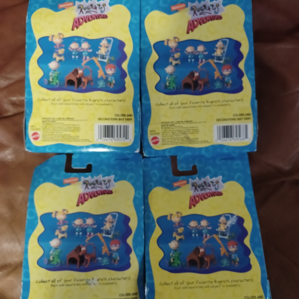 Vintage Rugrats figurines (4)